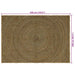 Vloerkleden Zwart 240 x 340 cm Jute