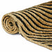 Vloerkleden Zwart 300 x 300 cm Jute