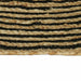 Gebied Tapijt Zwart Ø 210 cm Jute