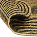 Gebied Tapijt Zwart Ø 240 cm Jute