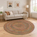 Gebied Tapijt Multikleur Ø 240 cm Jute