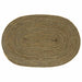 Vloerkleden Naturel en Zwart 122 x 183 cm Jute