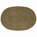 Vloerkleden Naturel en Zwart 152 x 245 cm Jute