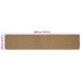 Gebied Tapijt Licht Bruin 60 x 400 cm Jute