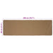 Gebied Tapijt Licht Bruin 80 x 200 cm Jute