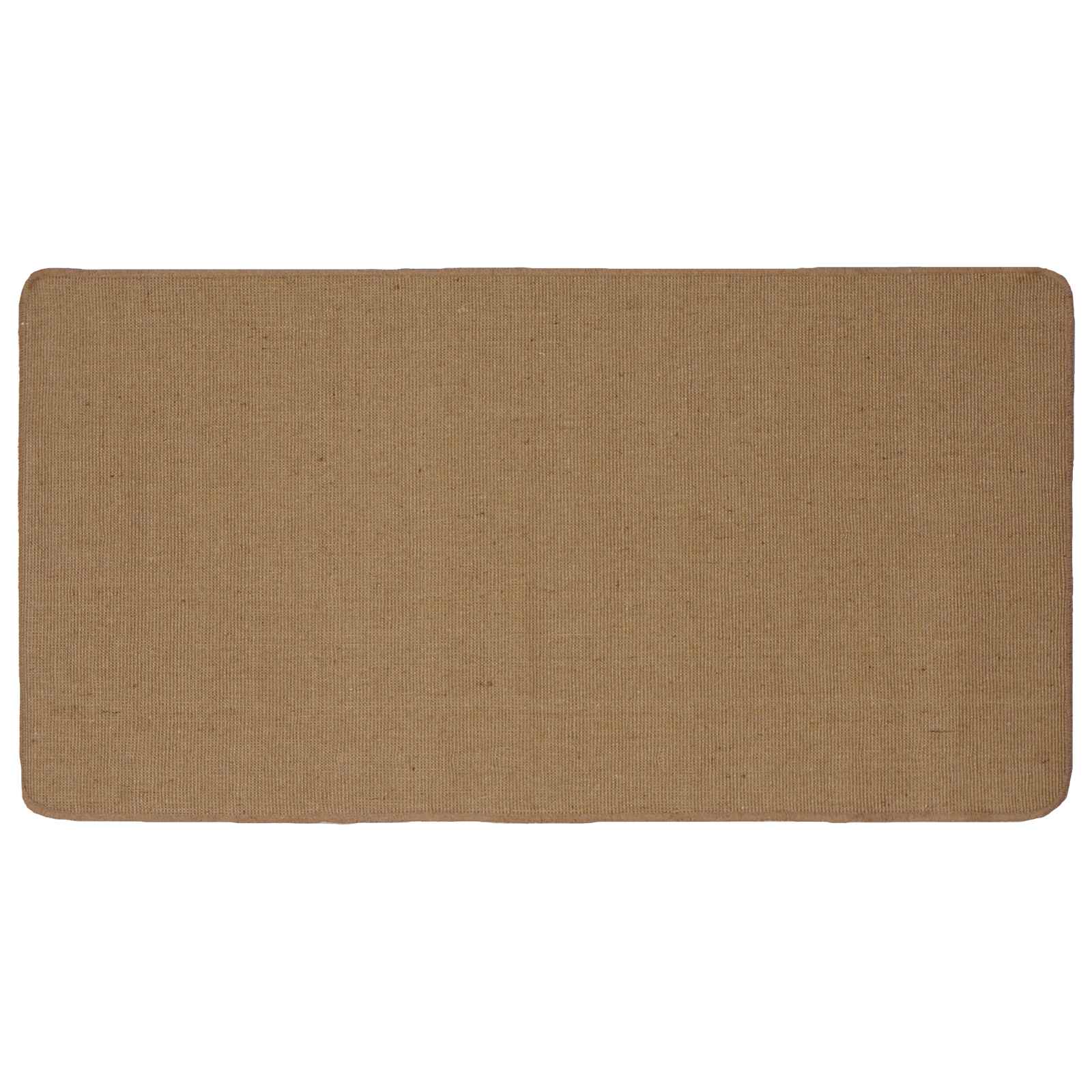 Gebied Tapijt Licht Bruin 100 x 200 cm Jute