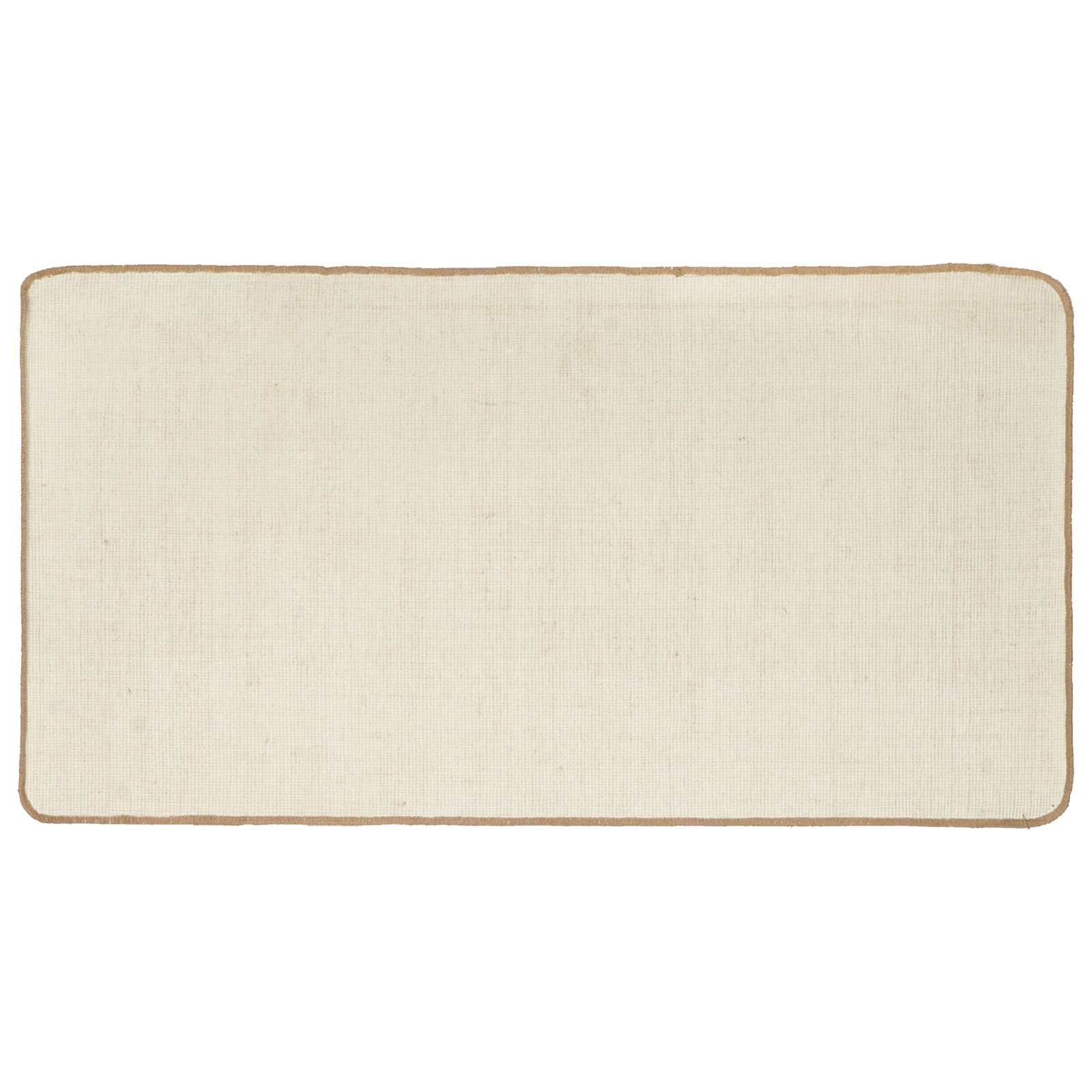 Gebied Tapijt Licht Bruin 100 x 200 cm Jute