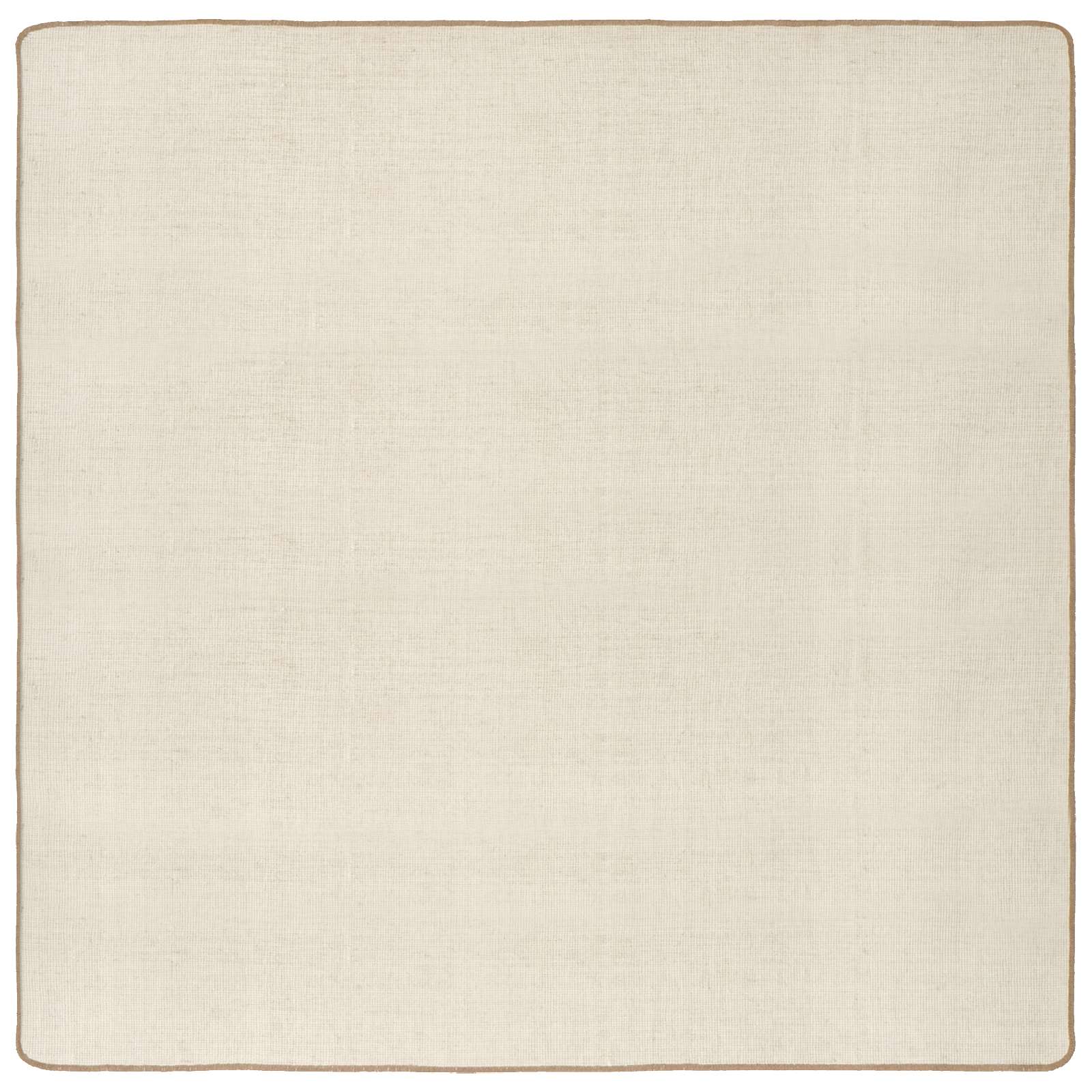 Gebied Tapijt Licht Bruin 200 x 200 cm Jute