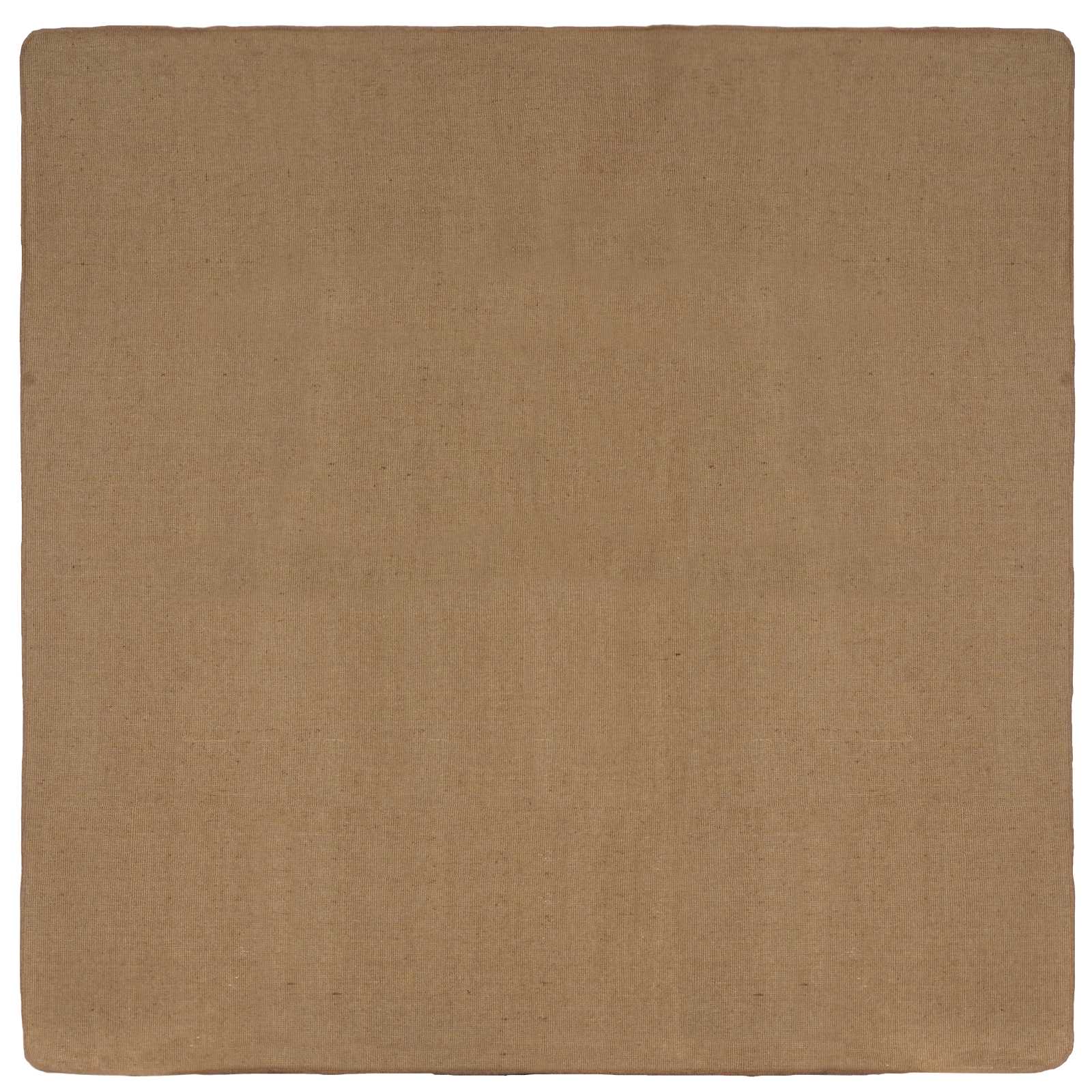 Gebied Tapijt Licht Bruin 240 x 240 cm Jute