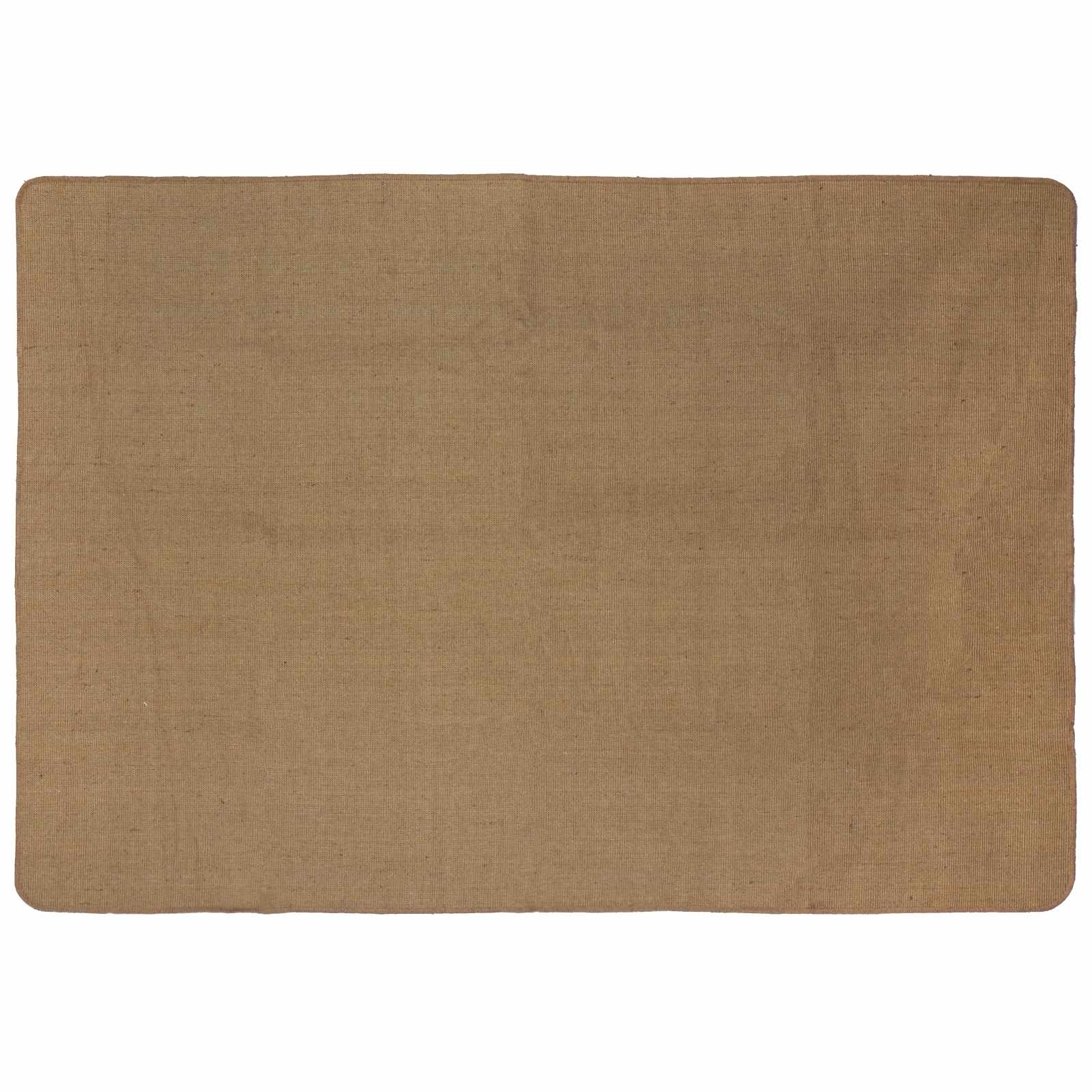 Gebied Tapijt Licht Bruin 240 x 340 cm Jute