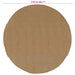 Vloerkleden Naturel Ø 210 cm Jute