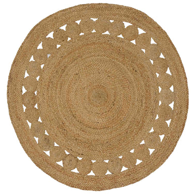 Vloerkleden Naturel Ø 120 cm Jute