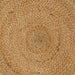 Vloerkleden Naturel Ø 180 cm Jute