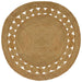 Vloerkleden Naturel Ø 240 cm Jute