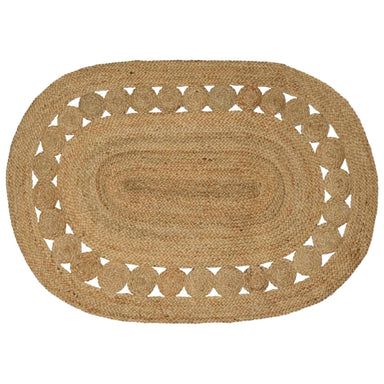 Vloerkleden Naturel 100 x 152 cm Jute