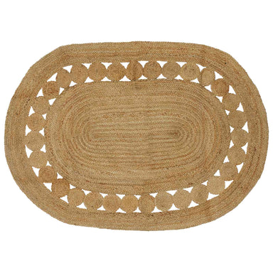 Vloerkleden Naturel 122 x 183 cm Jute