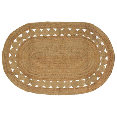 Vloerkleden Naturel 152 x 245 cm Jute