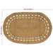 Vloerkleden Naturel 152 x 245 cm Jute