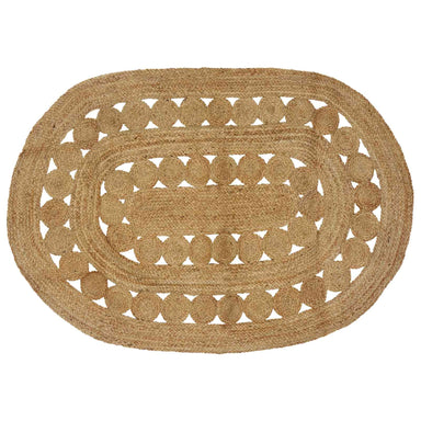 Vloerkleden Naturel 122 x 183 cm Jute
