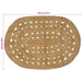Vloerkleden Naturel 122 x 183 cm Jute