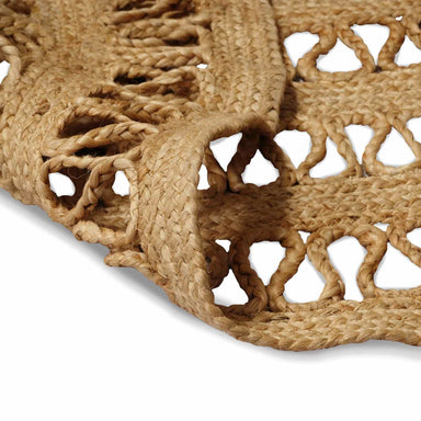 Vloerkleden Naturel 100 x 152 cm Jute