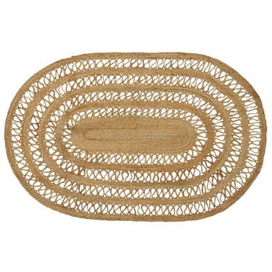 Vloerkleden Naturel 122 x 183 cm Jute