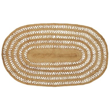 Vloerkleden Naturel 152 x 245 cm Jute