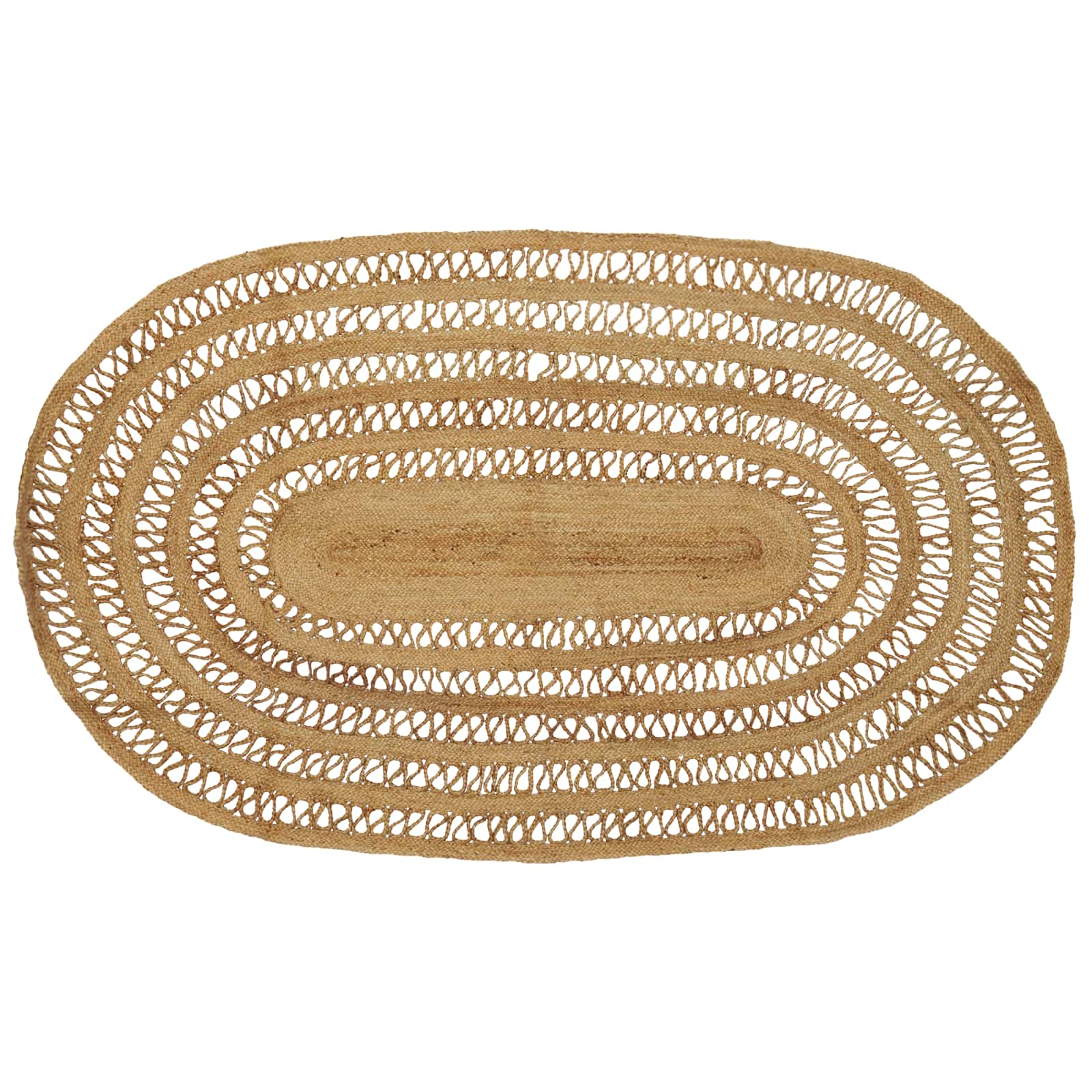 Vloerkleden Naturel 205 x 305 cm Jute
