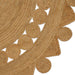 Vloerkleden Naturel Ø 210 cm Jute