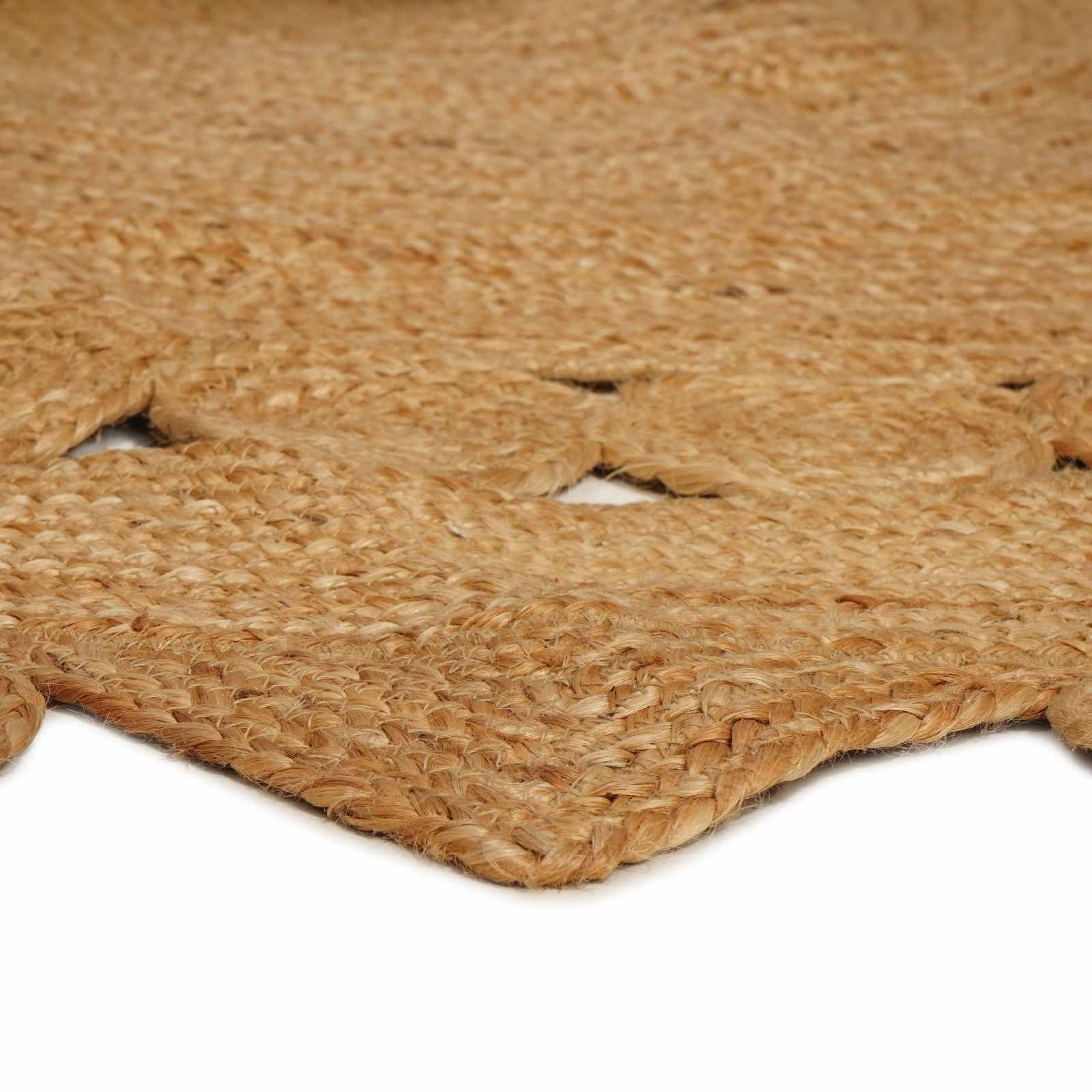 Vloerkleden Naturel Ø 210 cm Jute