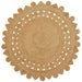 Vloerkleden Naturel Ø 210 cm Jute