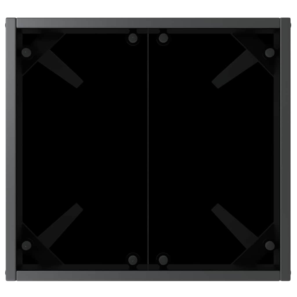 Ligstoel 3 st poly rattan Zwart en Wit