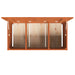 Opslagdoos Bewerkt hout 101 x 50,5 x 46,5 cm Wasbruin