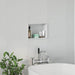 Douche Niche Wit 30 x 20 x 9,5 cm Roestvrij staal