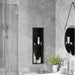 Douche Niche Zwart 60 x 20 x 9,5 cm Roestvrij staal
