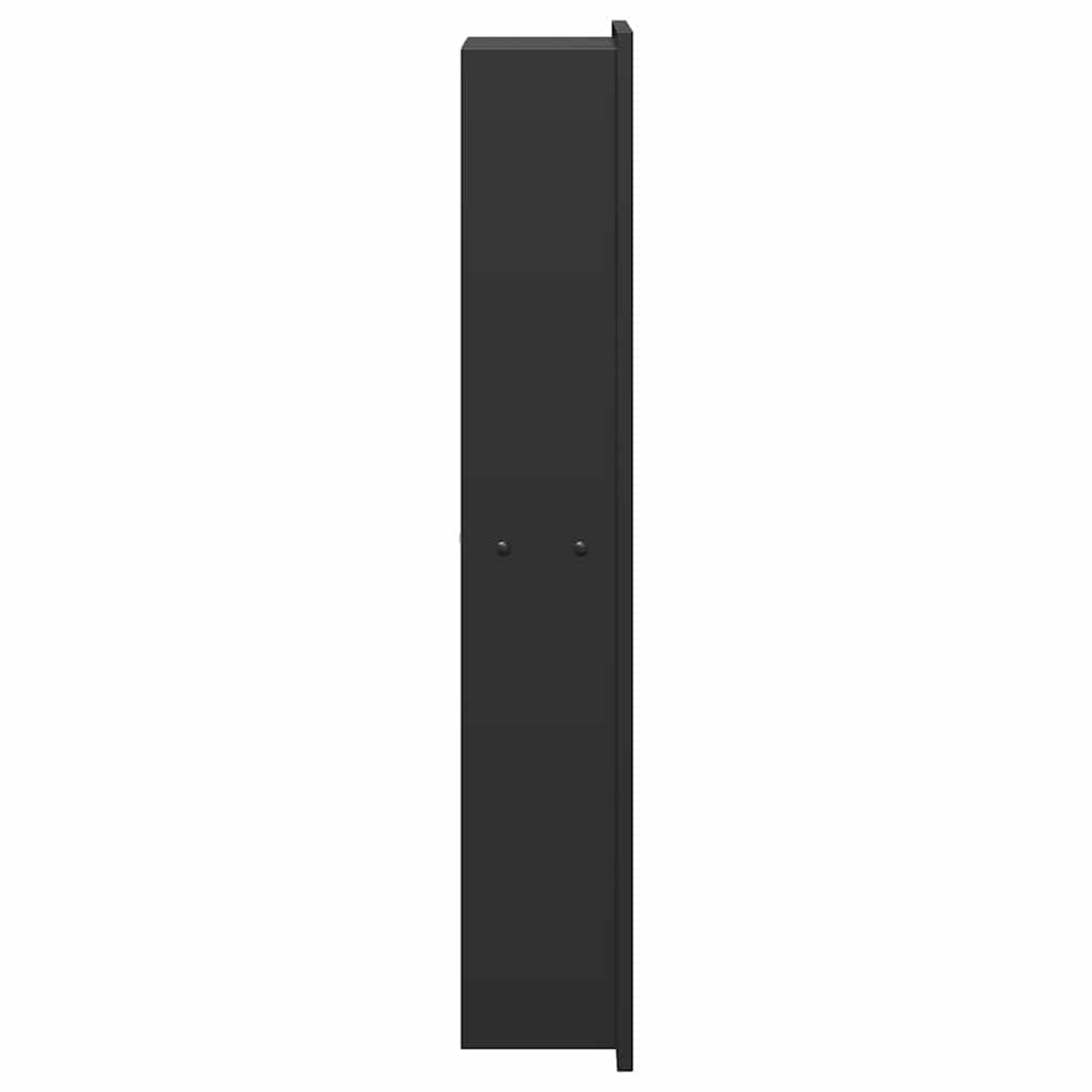 Douche Niche Zwart 60 x 20 x 9,5 cm Roestvrij staal