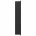 Douche Niche Zwart 60 x 20 x 9,5 cm Roestvrij staal