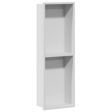 Douche Niche Wit 60 x 20 x 9,5 cm Roestvrij staal
