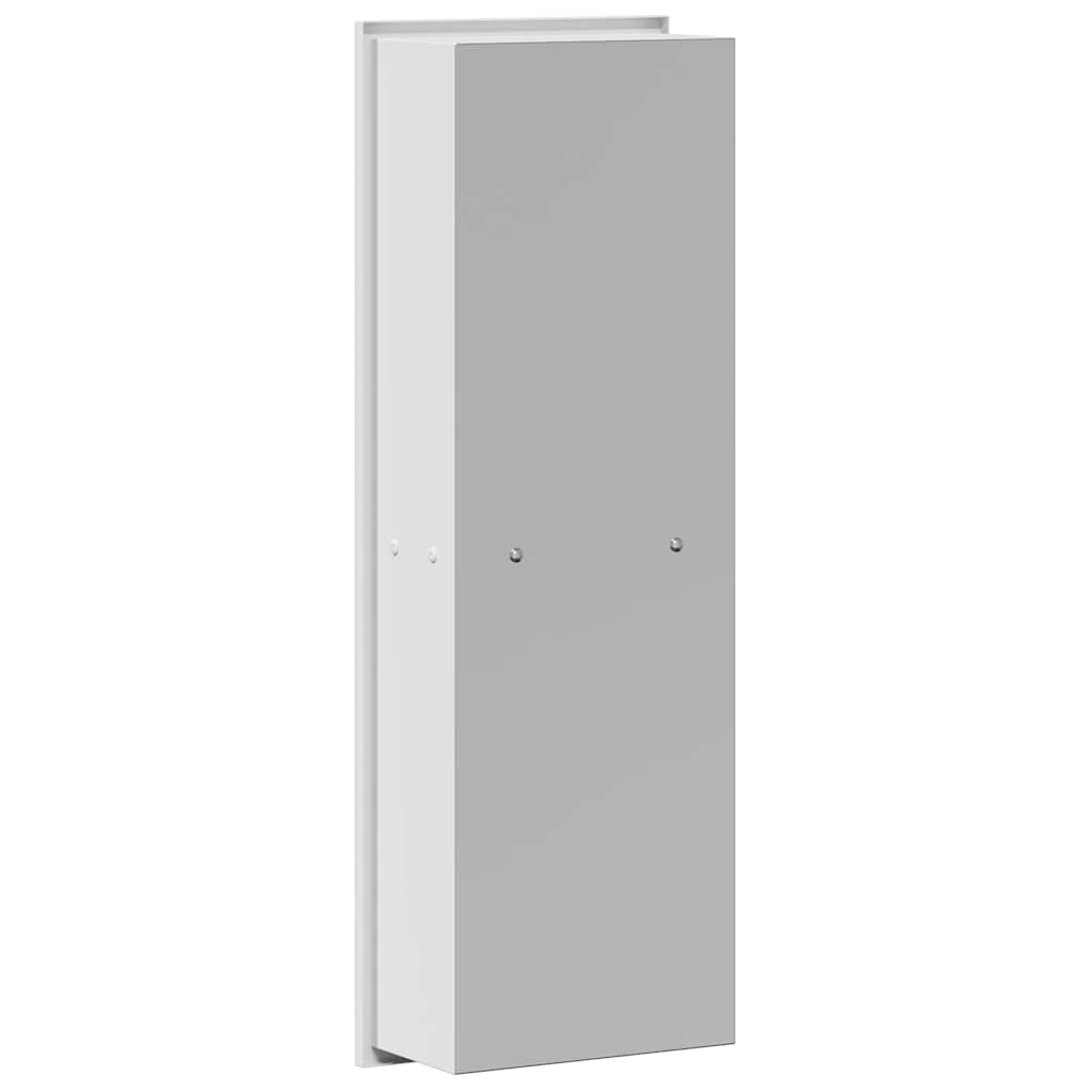 Douche Niche Wit 60 x 20 x 9,5 cm Roestvrij staal
