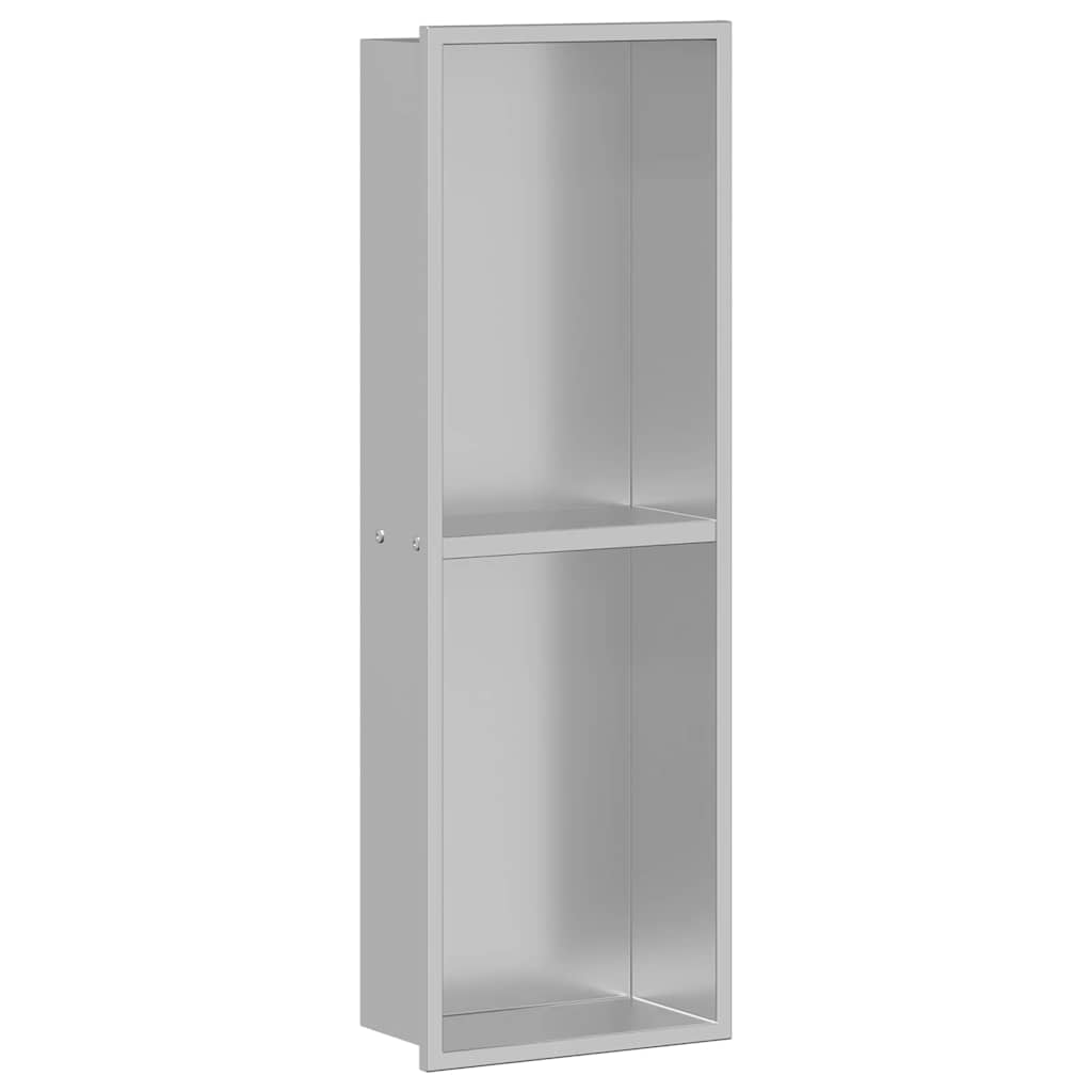 Douche Niche Zilver 60 x 20 x 9,5 cm Roestvrij staal
