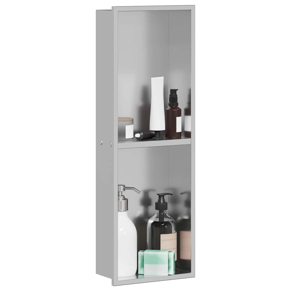 Douche Niche Zilver 60 x 20 x 9,5 cm Roestvrij staal