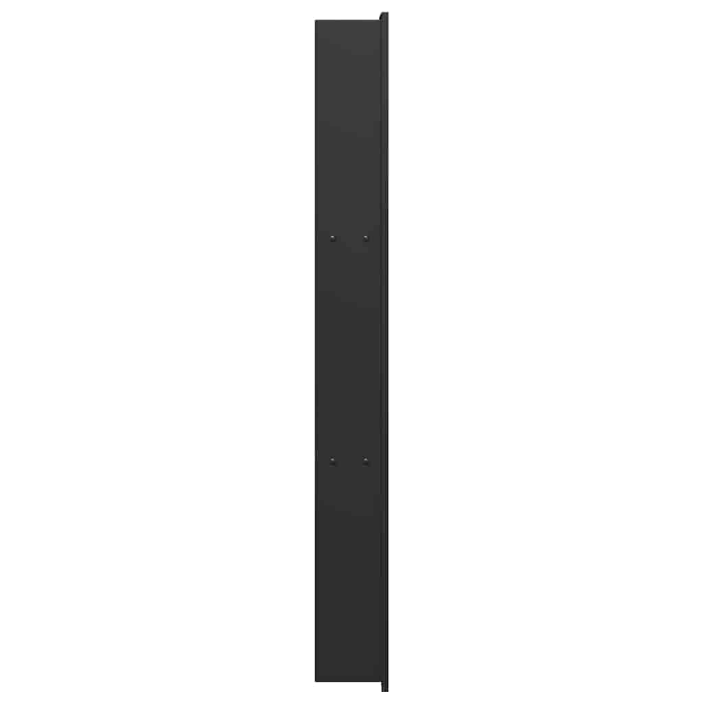 Douche Niche Zwart 90 x 20 x 9,5 cm Roestvrij staal