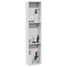 Douche Niche Wit 90 x 20 x 9,5 cm Roestvrij staal