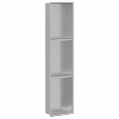 Douche Niche Zilver 90 x 20 x 9,5 cm Roestvrij staal