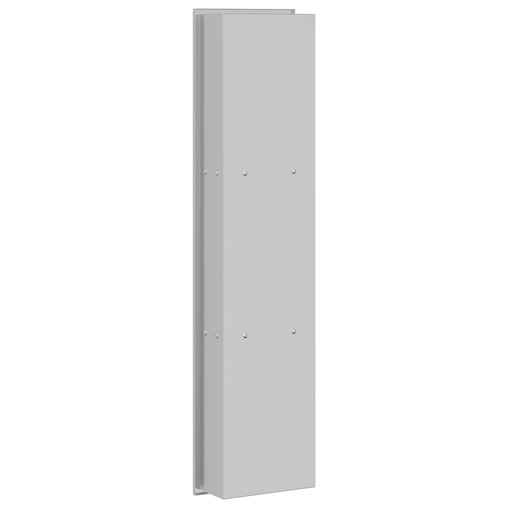 Douche Niche Zilver 90 x 20 x 9,5 cm Roestvrij staal