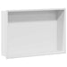 Douche Niche Wit 45 x 30 x 9,5 cm Roestvrij staal