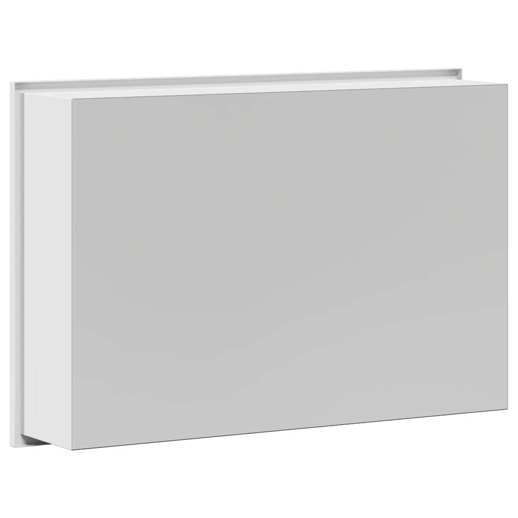 Douche Niche Wit 45 x 30 x 9,5 cm Roestvrij staal