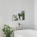 Douche Niche Zilver 45 x 30 x 9,5 cm Roestvrij staal