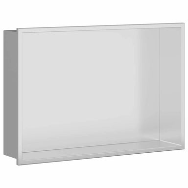 Douche Niche Zilver 45 x 30 x 9,5 cm Roestvrij staal