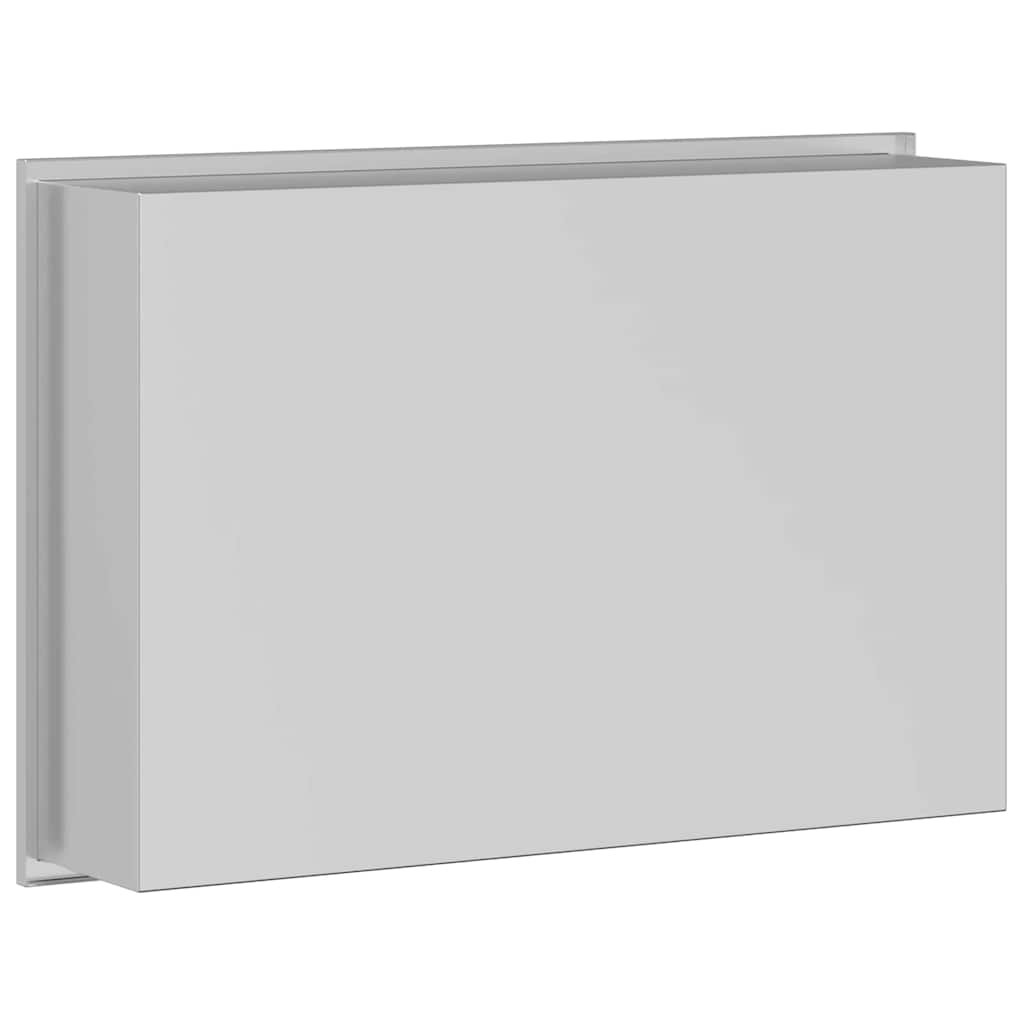 Douche Niche Zilver 45 x 30 x 9,5 cm Roestvrij staal